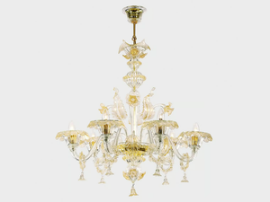 DELFI D'ORO - Murano glass chandelier _ Sogni Di Cristallo